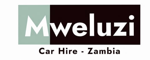 Mweluzi Car Hire Zambia logo with stylized M design and company name